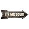 Signmission Missouri 66 2 Arrow Decal Funny Home Decor 30in Wide D-A-10-999740 - alternate 1